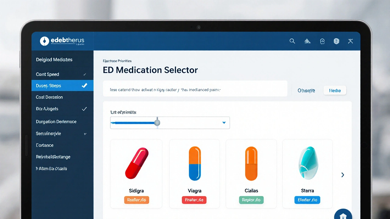 Sildigra vs Other ED Medications: Detailed Comparison