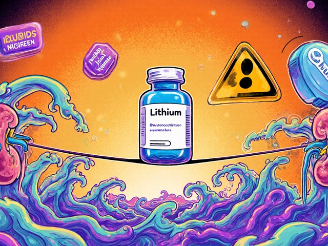 Lithium Interactions: NSAIDs, Diuretics, and Dehydration Risks Explained
