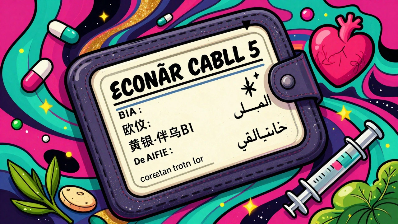 How to Keep a Medication List in Multiple Languages for Emergencies