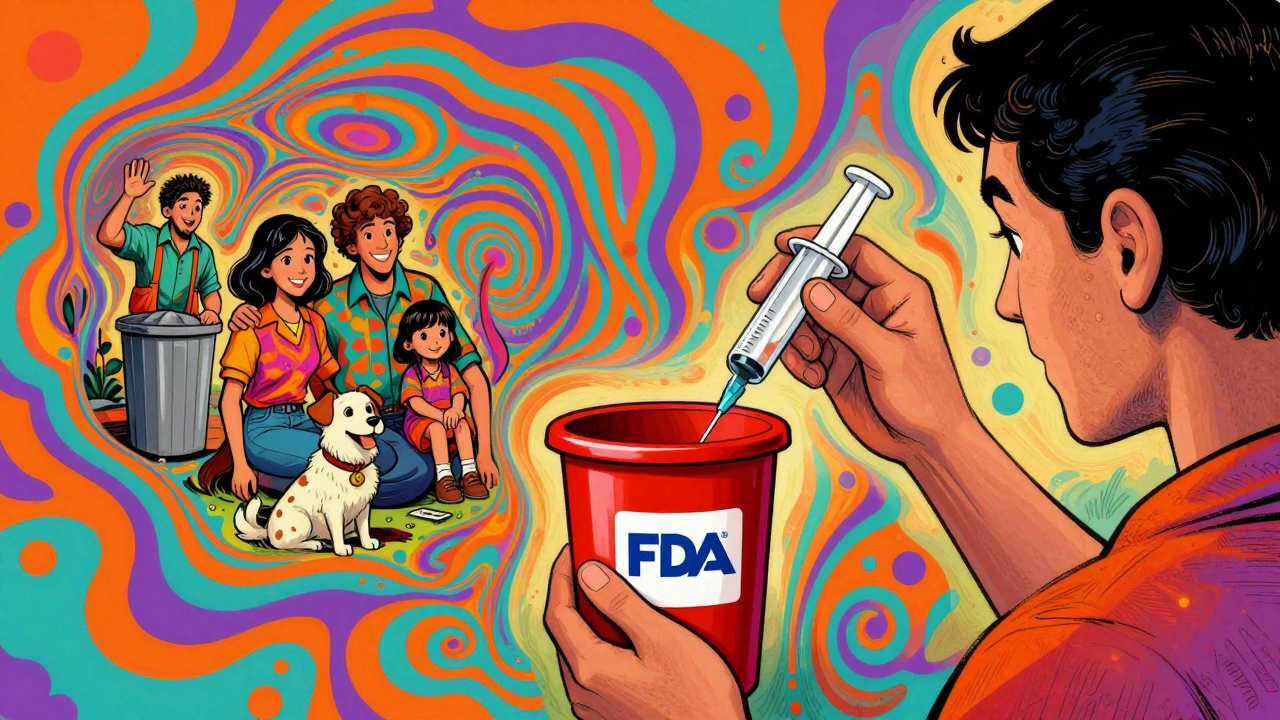 How to Properly Dispose of Sharps and Needles from Injected Medications